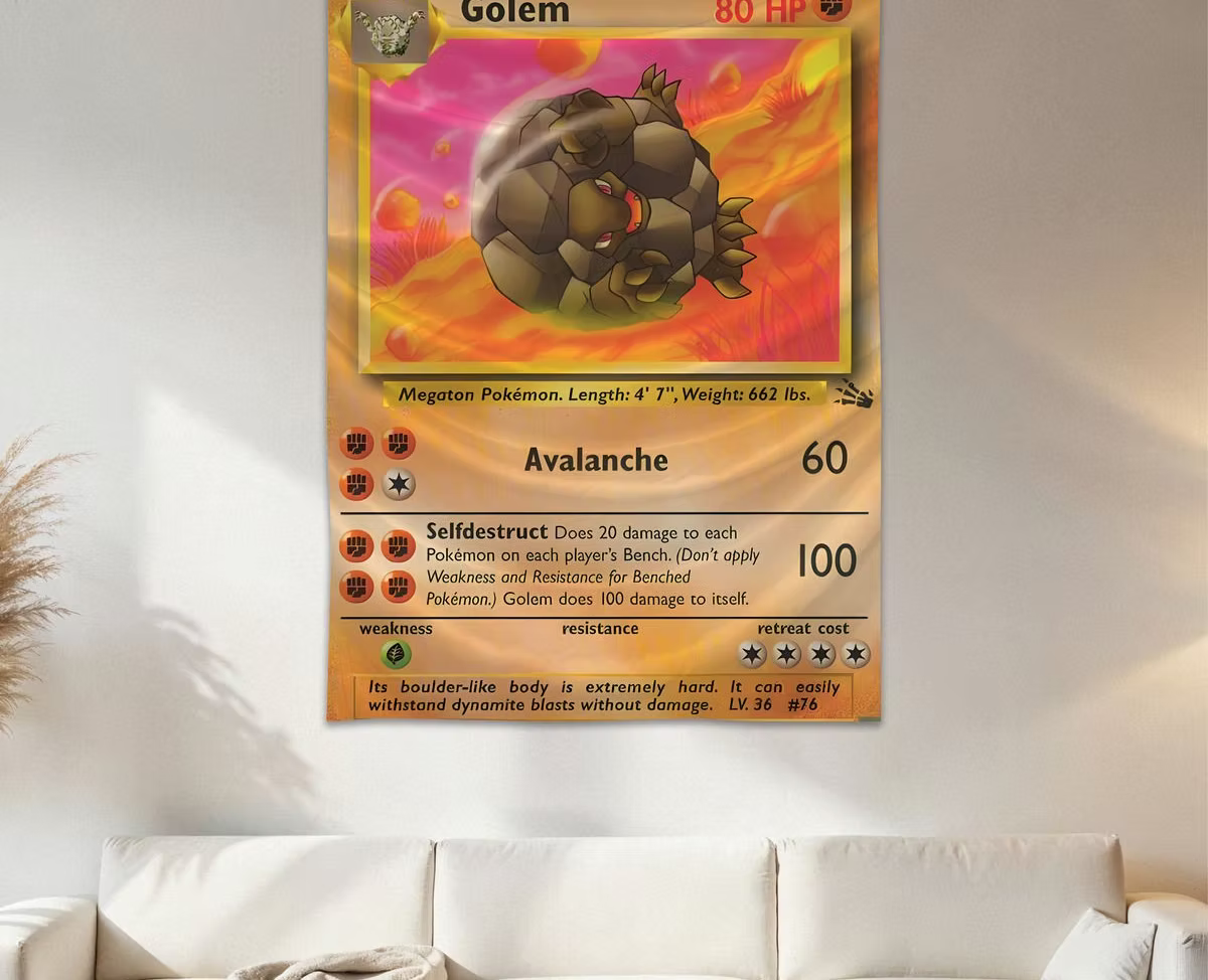 Duvar Halısı - Golem